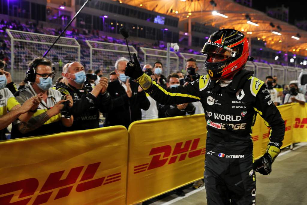 Esteban Ocon Renault F1 Sakhir GP