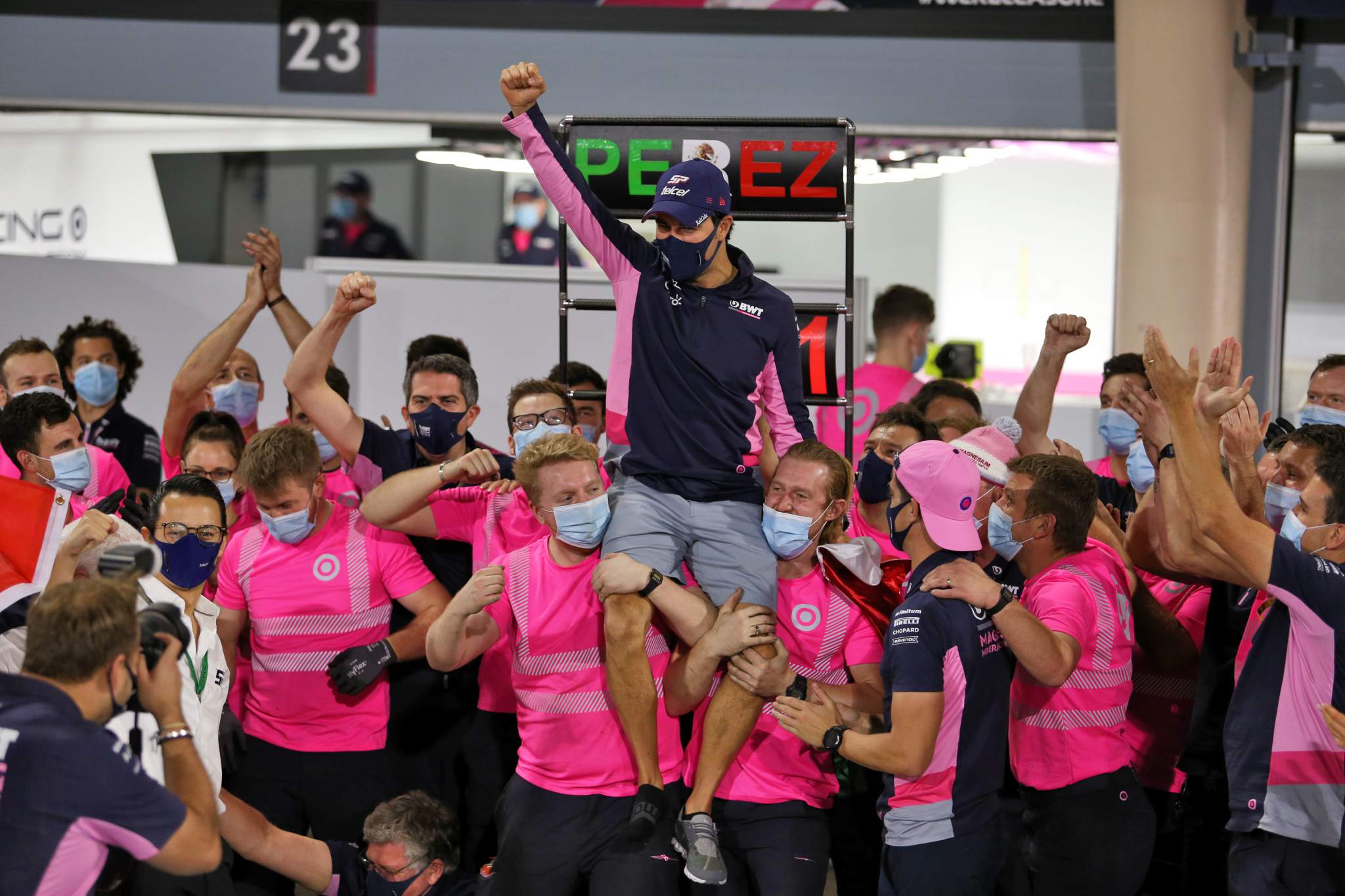 Sergio Perez wins Sakhir Grand Prix 2020