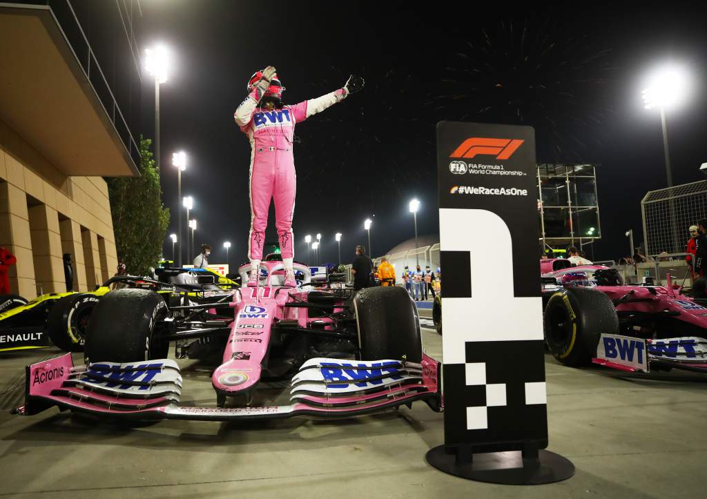 Sergio Perez wins Sakhir Grand Prix 2020