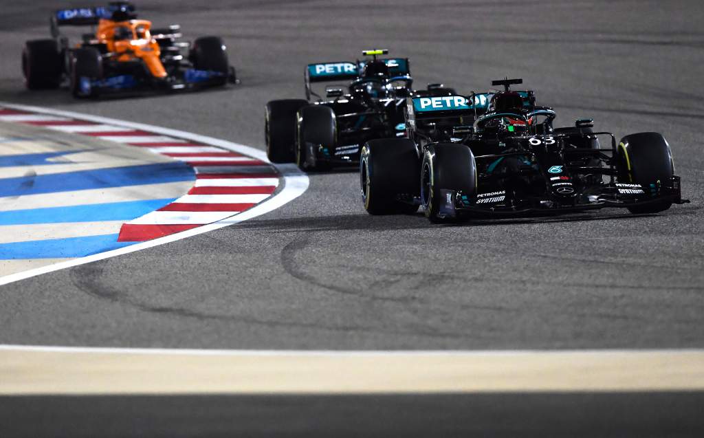 George Russell Mercedes Sakhir Grand Prix 2020