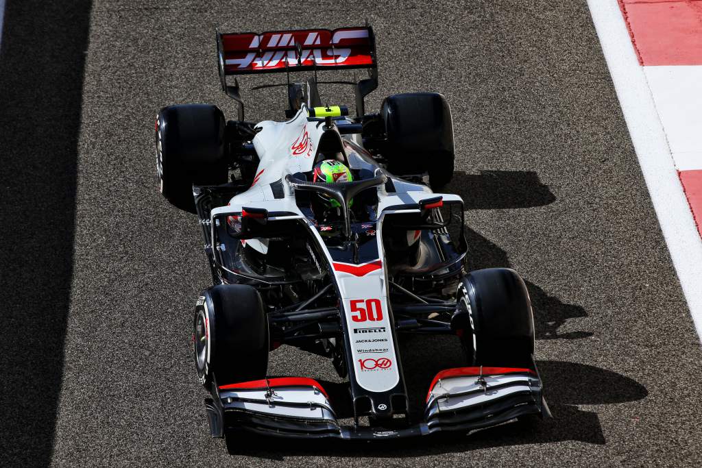 Mick Schumacher Haas Abu Dhabi Grand Prix practice 2020