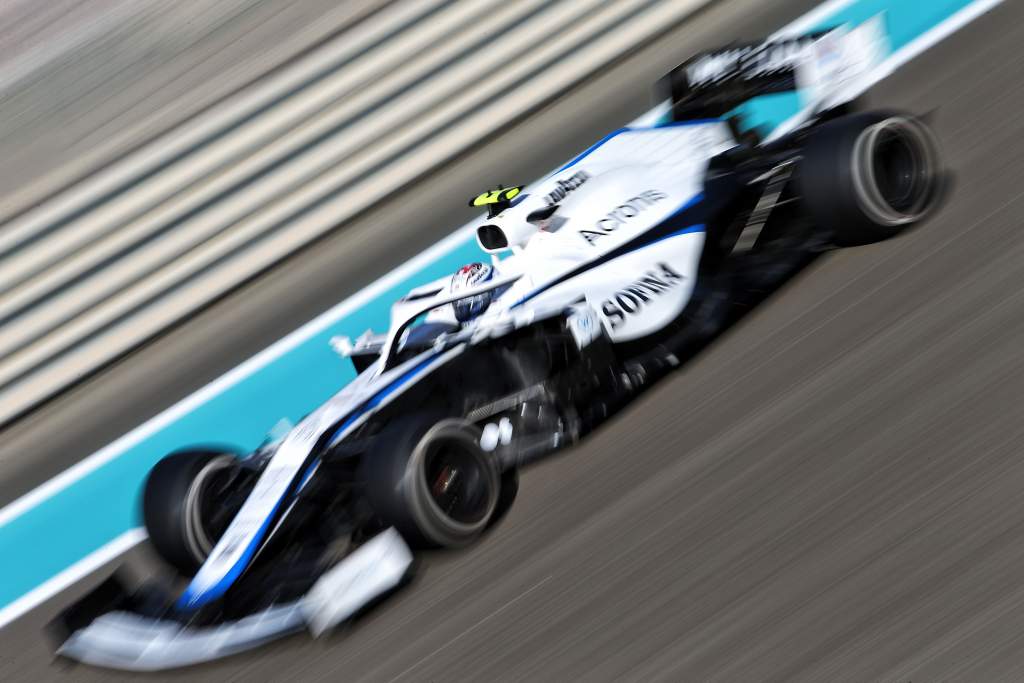 Nicholas Latifi Williams Abu Dhabi Grand Prix practice 2020