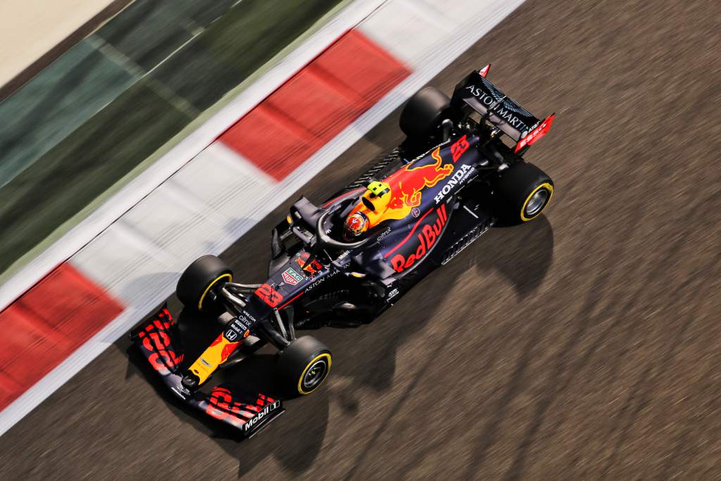 Alex Albon Abu Dhabi F1 Red Bull