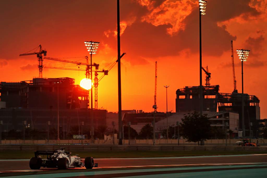 Daniil Kvyat AlphaTauri Abu Dhabi Grand Prix 2020