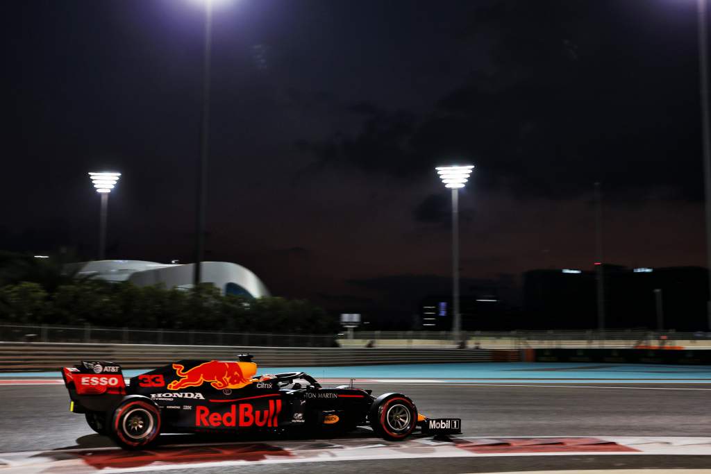 Max Verstappen Red Bull Abu Dhabi Grand Prix 2020