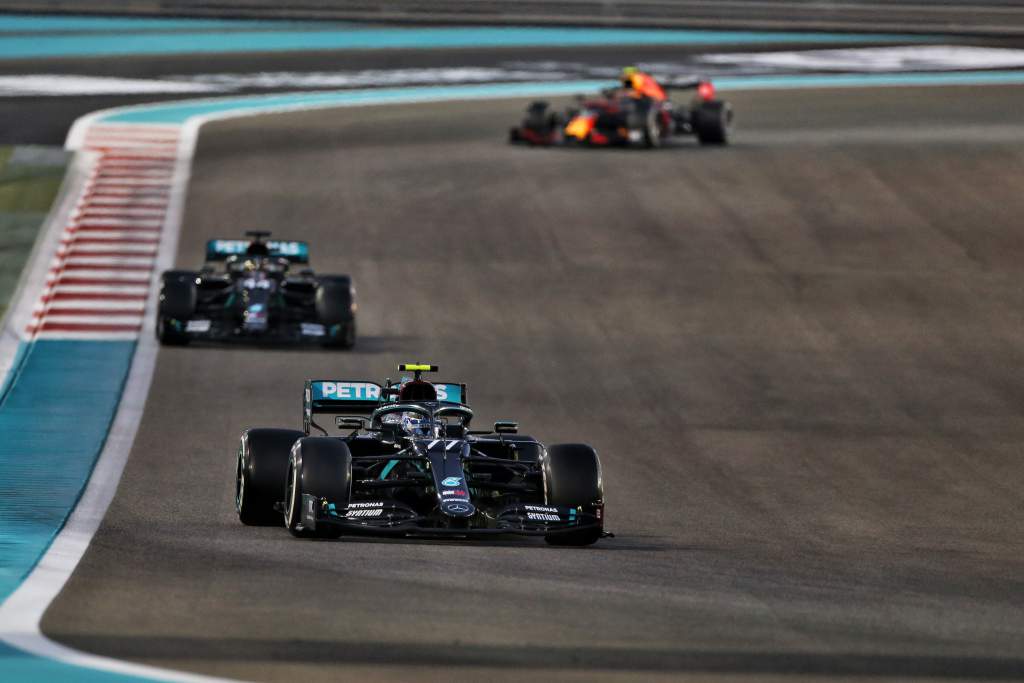 Valtteri Bottas Mercedes Abu Dhabi Grand Prix 2020