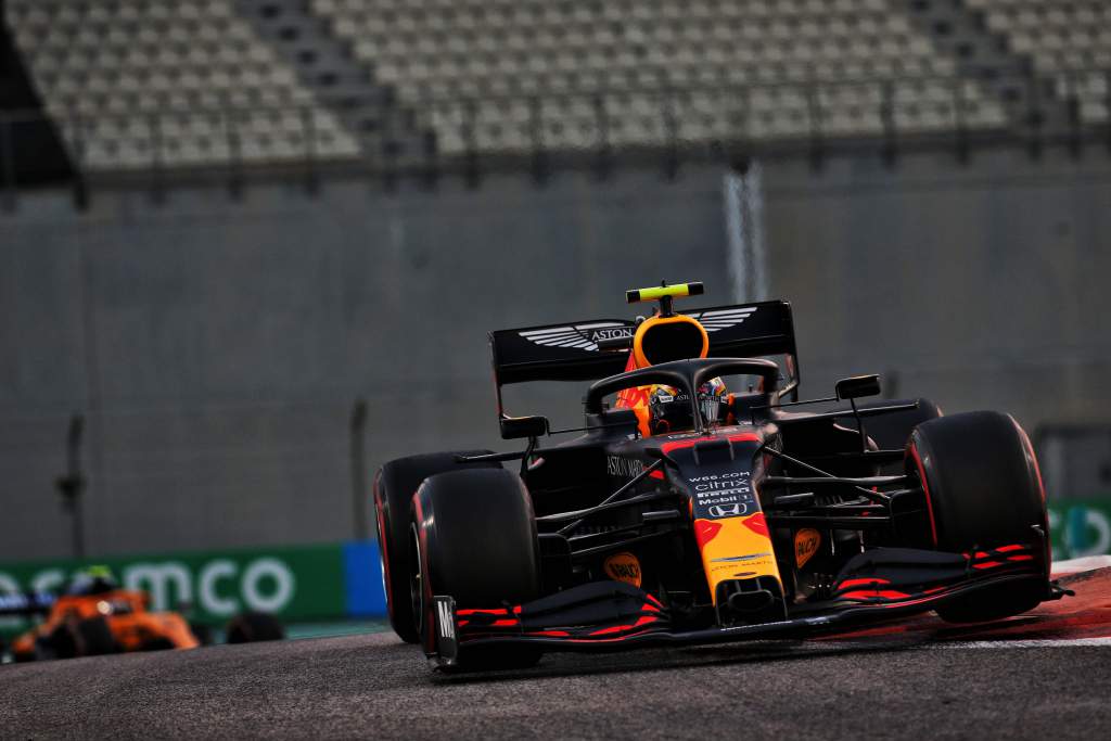 Alex Albon, Red Bull, Abu Dhabi F1