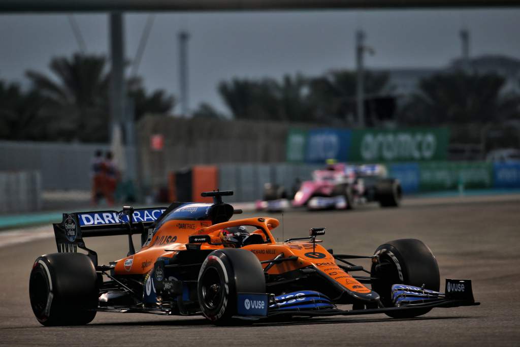 Carlos Sainz Jr McLaren Abu Dhabi Grand Prix 200