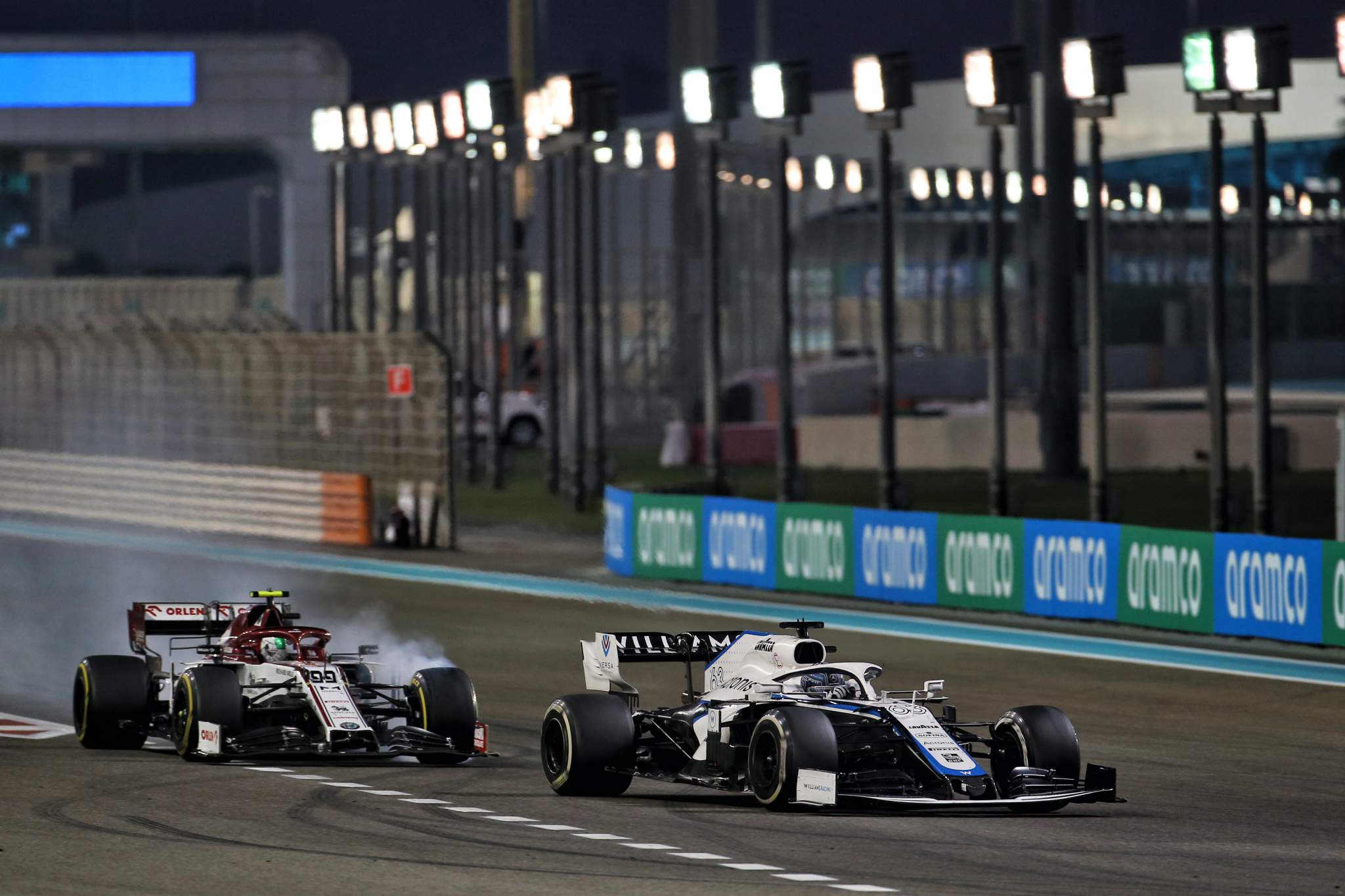 George Russell Williams Abu Dhabi Grand Prix 2020