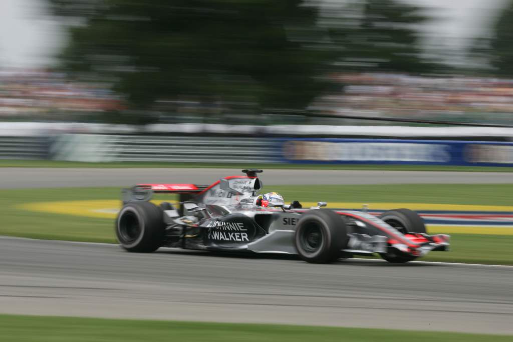 Juan Pablo Montoya McLaren Indianapolis F1 2006