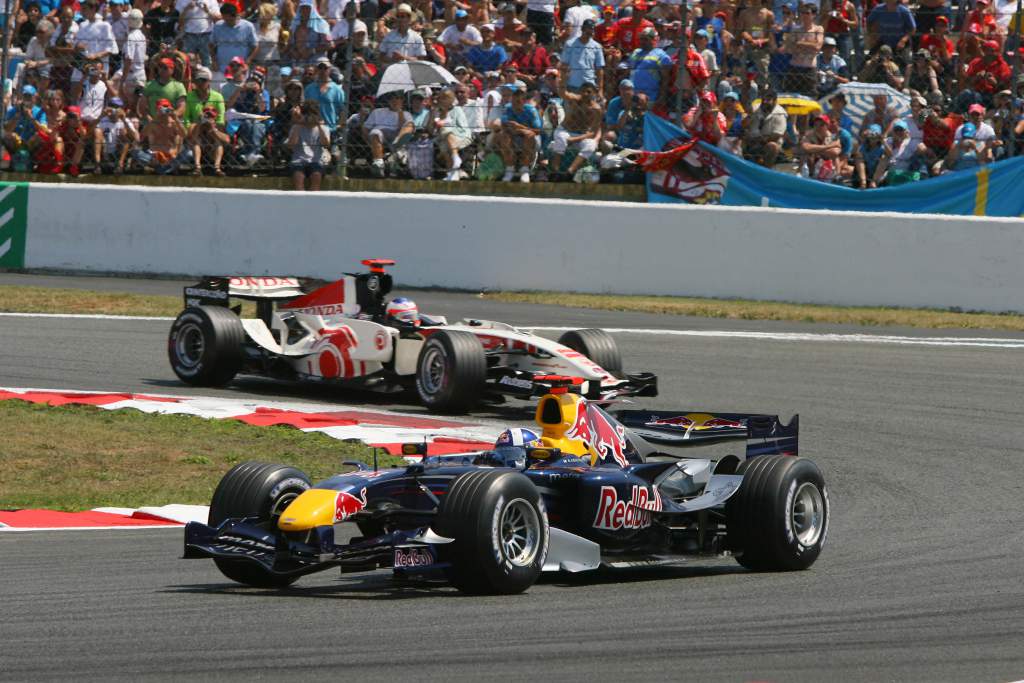 David Coulthard Rubens Barrichello Red Bull Honda F1 2006