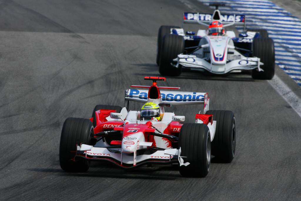 Ralf Schumacher Robert Kubica Toyota BMW F1 2006 Brazil