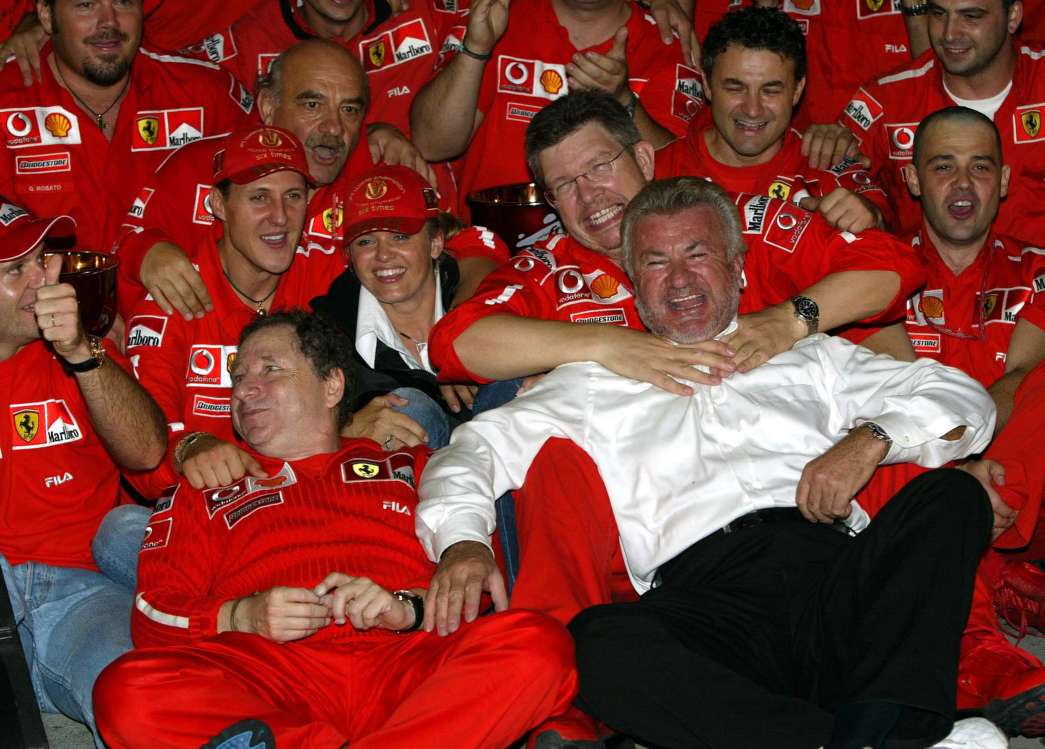 Michael Schumacher wins 2003 F1 title