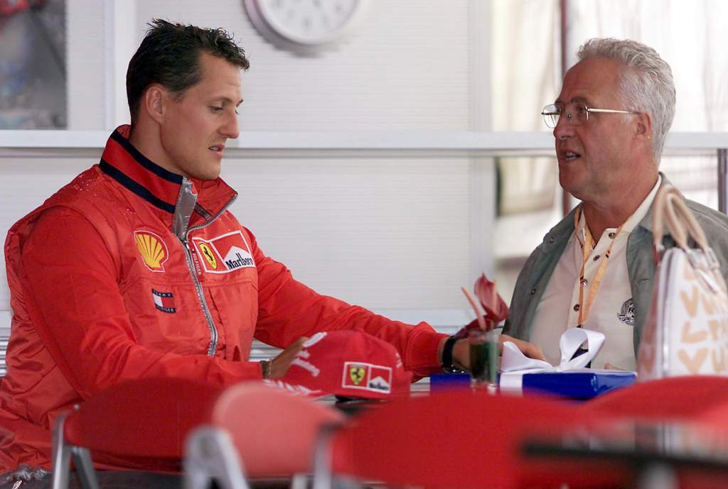 Michael and Rolf Schumacher 2001