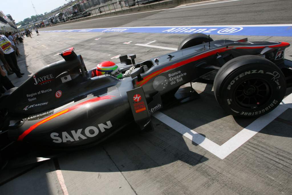 Sakon Yamamoto HRT Hungarian Grand Prix 2010