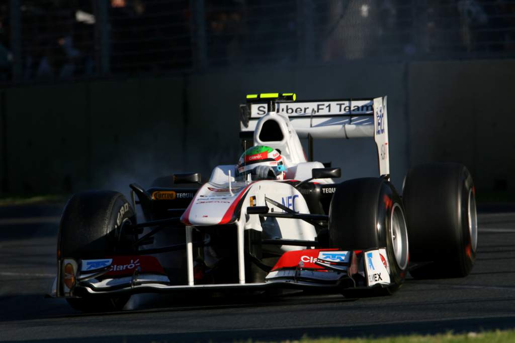 Sergio Perez Sauber Melbourne 2011