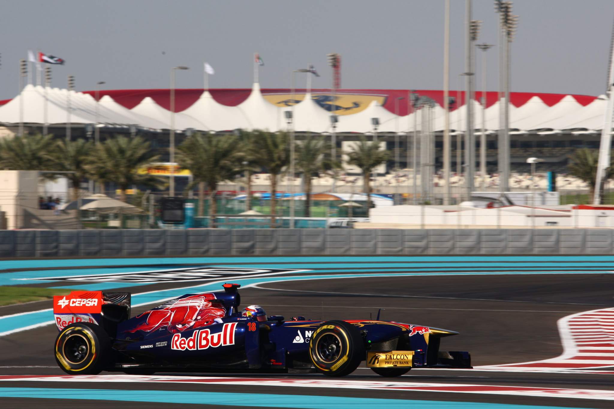 Sebastien Buemi Toro Rosso Abu Dhabi 2011