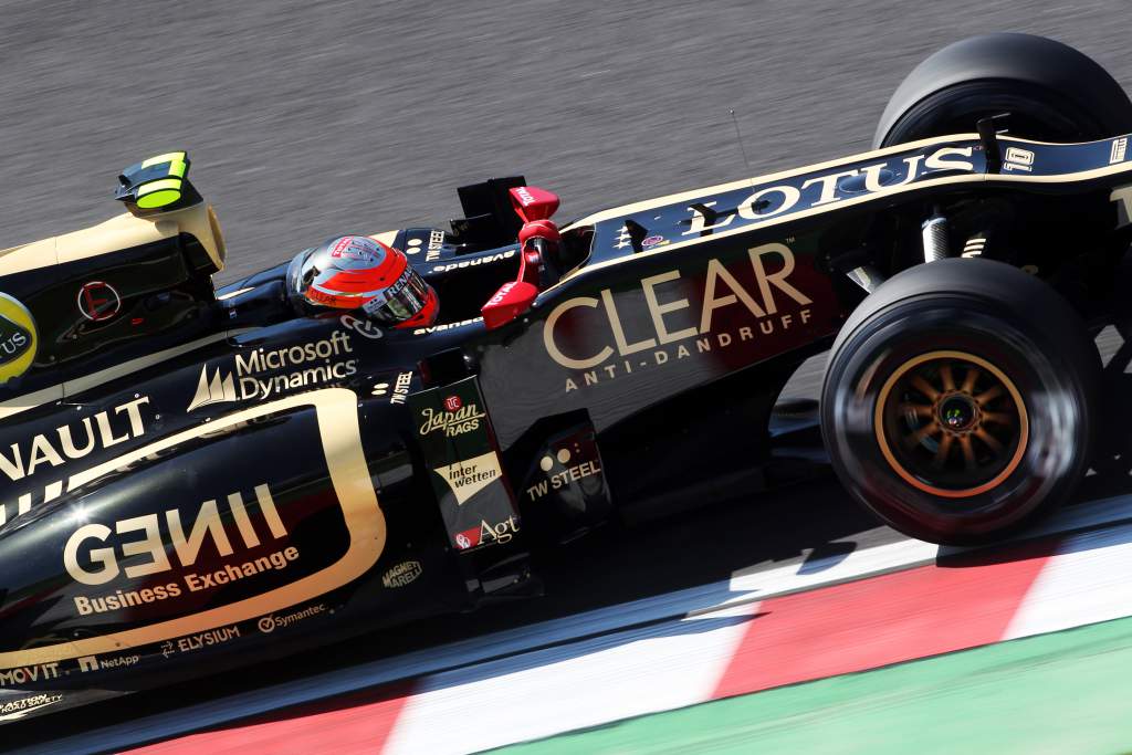 Romain Grosjean Lotus F1 2012