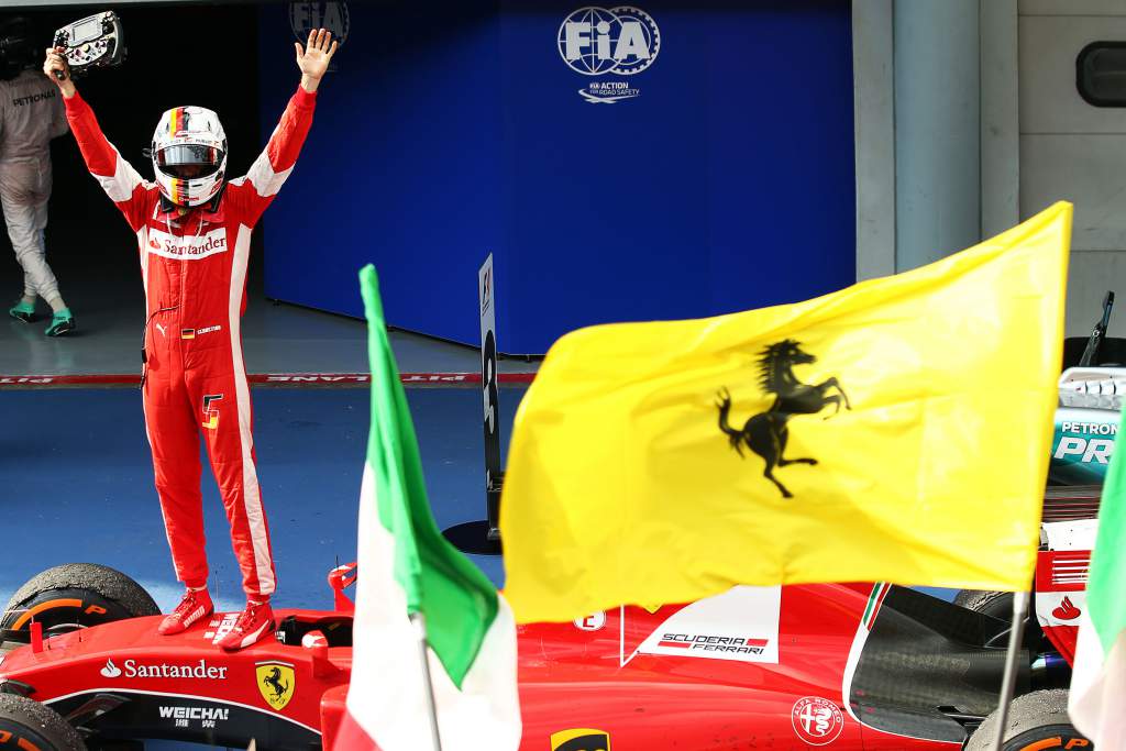 Motor Racing Formula One World Championship Malaysian Grand Prix Race Day Sepang, Malaysia