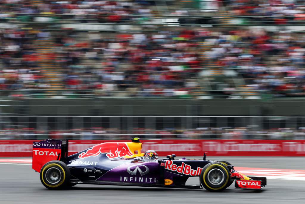 Daniil Kvyat Red Bull Mexican Grand Prix 2015