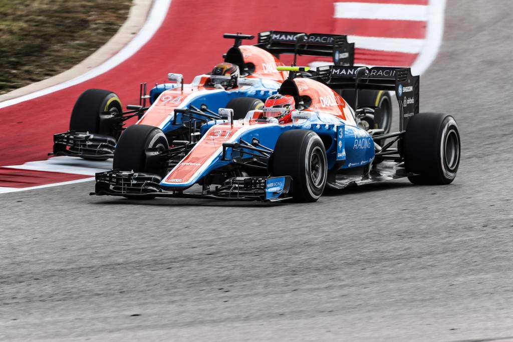 Esteban Ocon and Pascal Wehrlein, Manor, F1