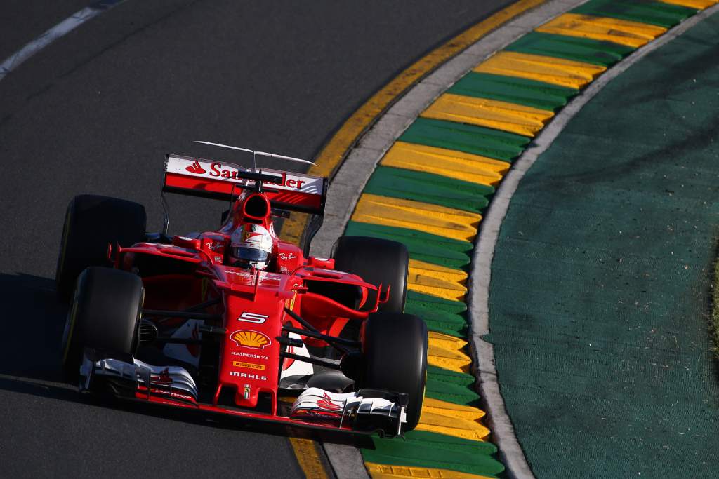 Sebastian Vettel Ferrari Australian Grand Prix 2017 Melbourne