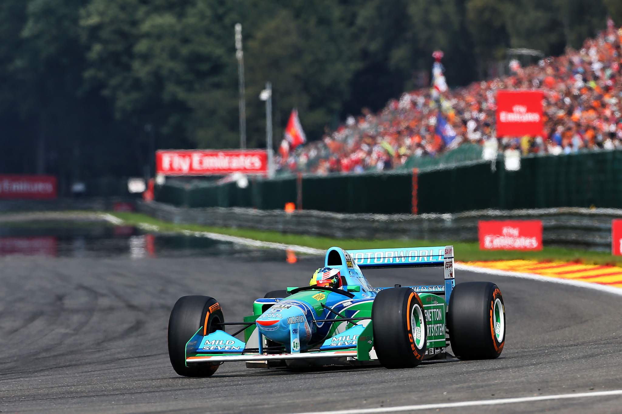 Motor Racing Formula One World Championship Belgian Grand Prix Race Day Spa Francorchamps, Belgium