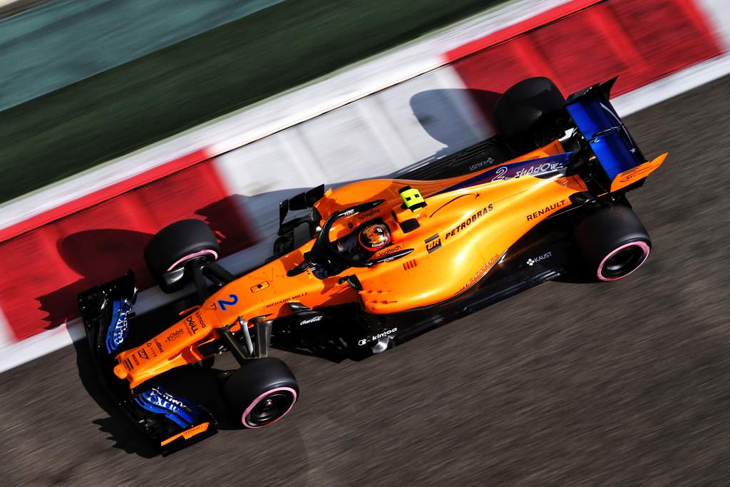 Stoffel Vandoorne McLaren F1 2020