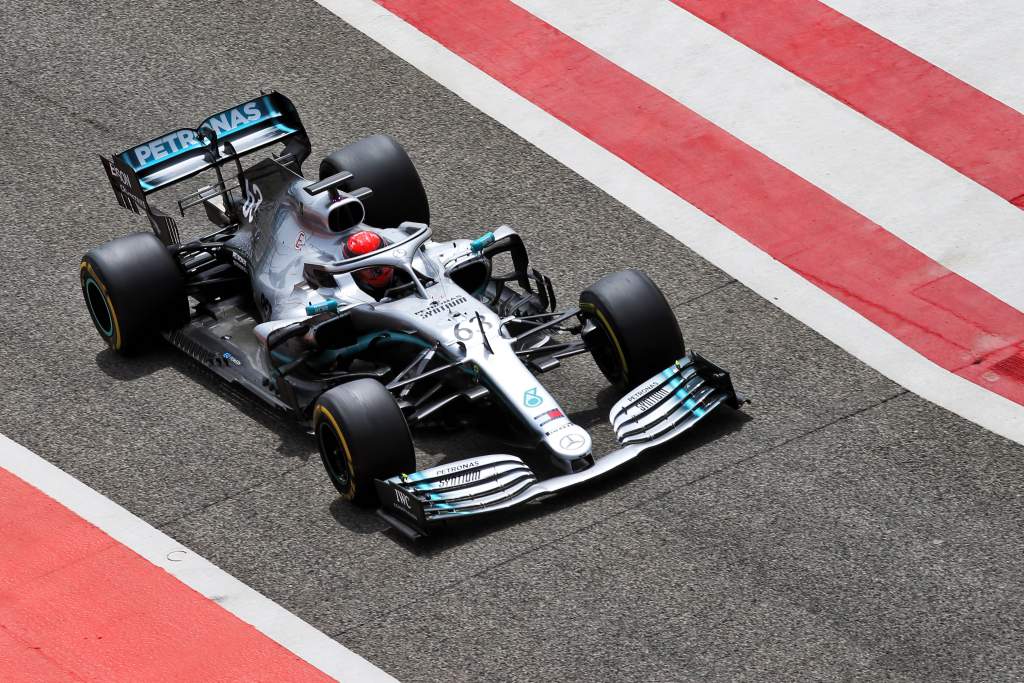 George Russell Mercedes F1 2020