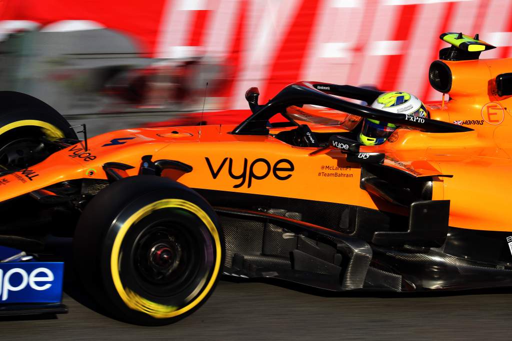 Stoffel Vandoorne McLaren F1 2020