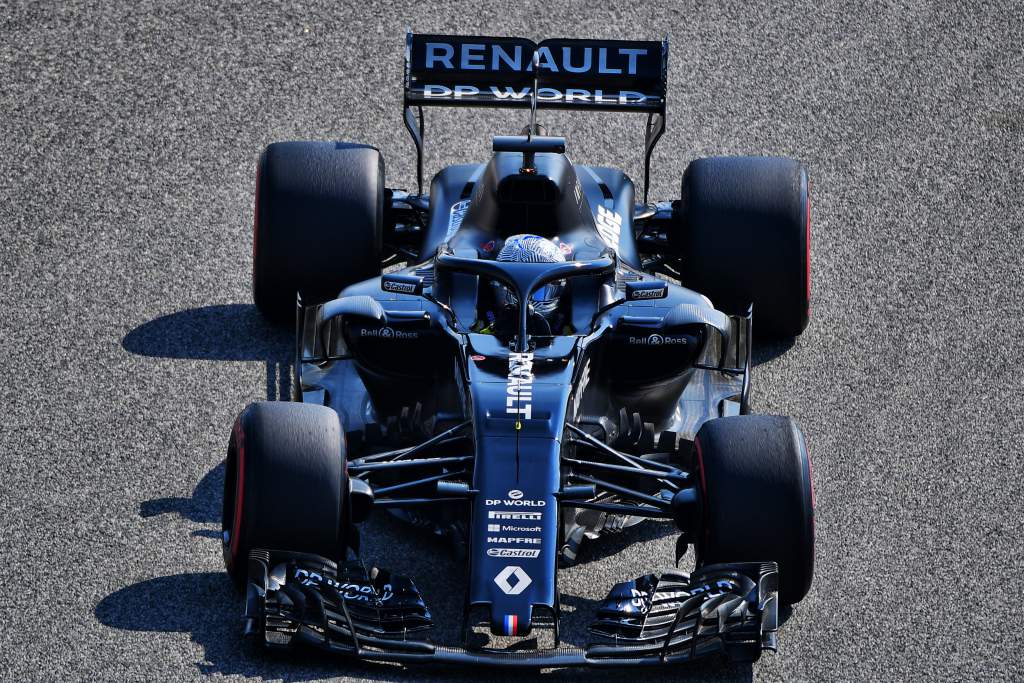 Fernando Alonso Renault test