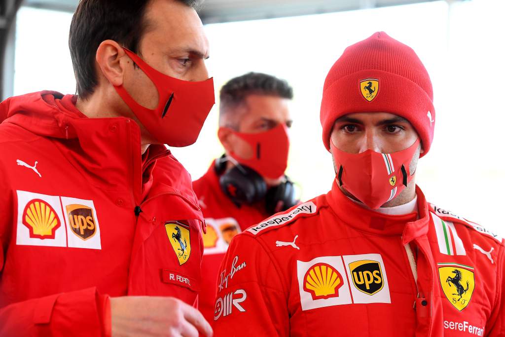 Ferrari F1 Test Fiorano Carlos Sainz