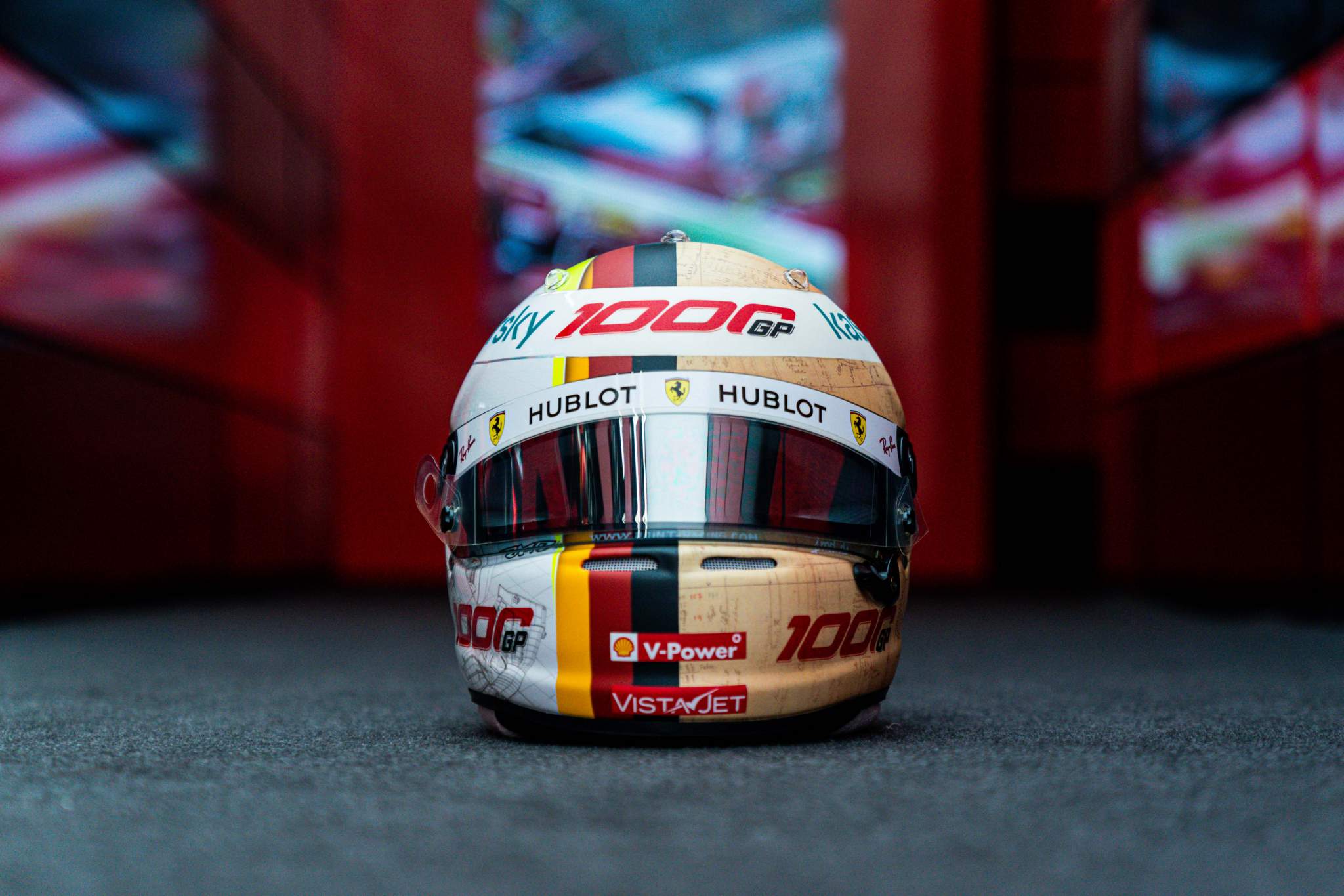 20057 Tuscan Gp Vettel Helmet