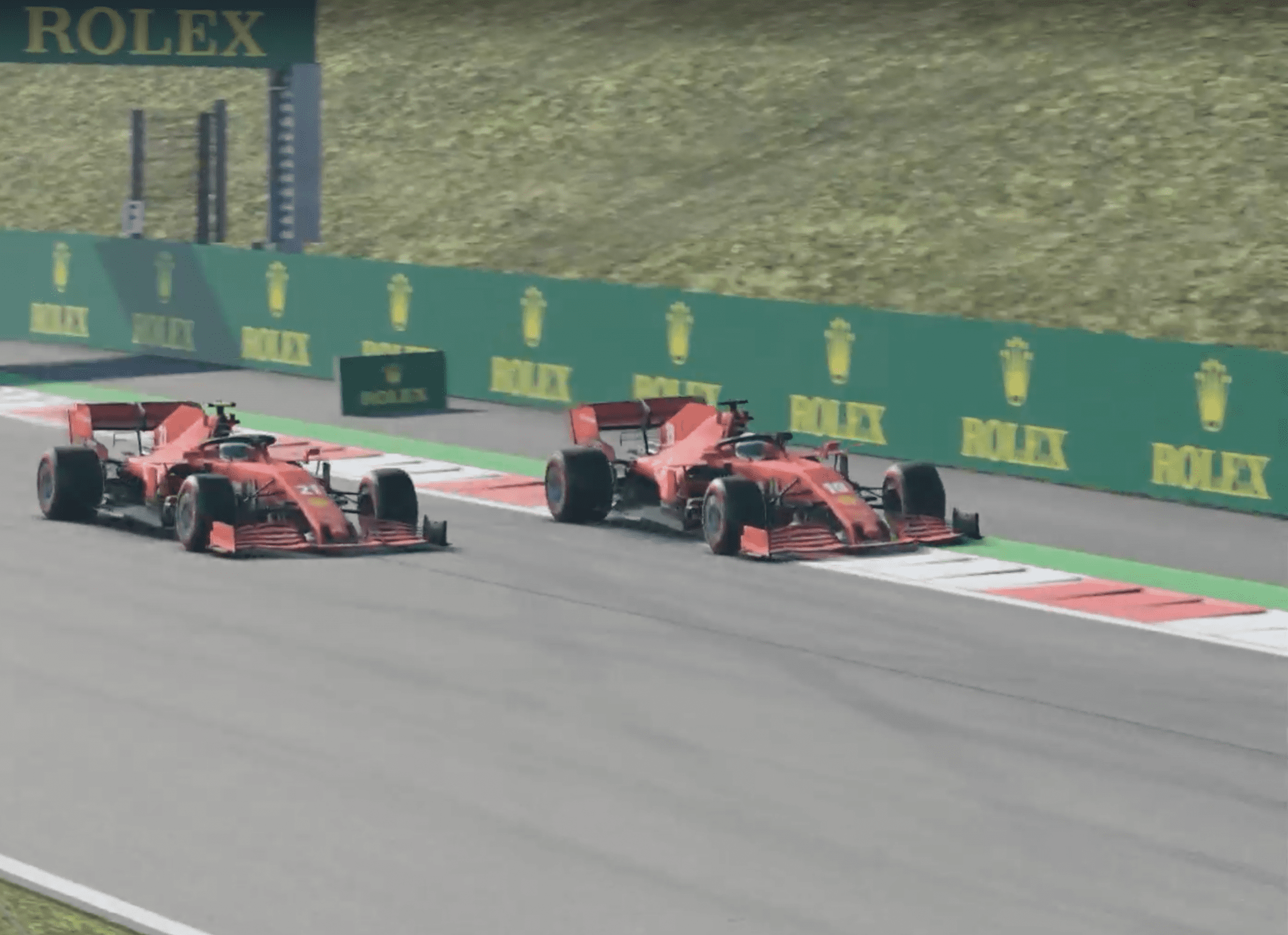 2021 F1 Virtual Gp R1 Leclerc Pass Armstrong