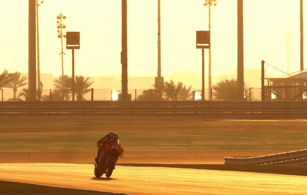 Brad Binder MotoGP testing Qatar