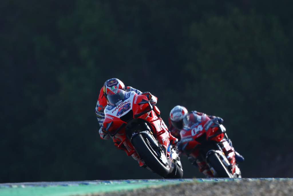 Jack Miller Andrea Dovizioso Ducati MotoGP