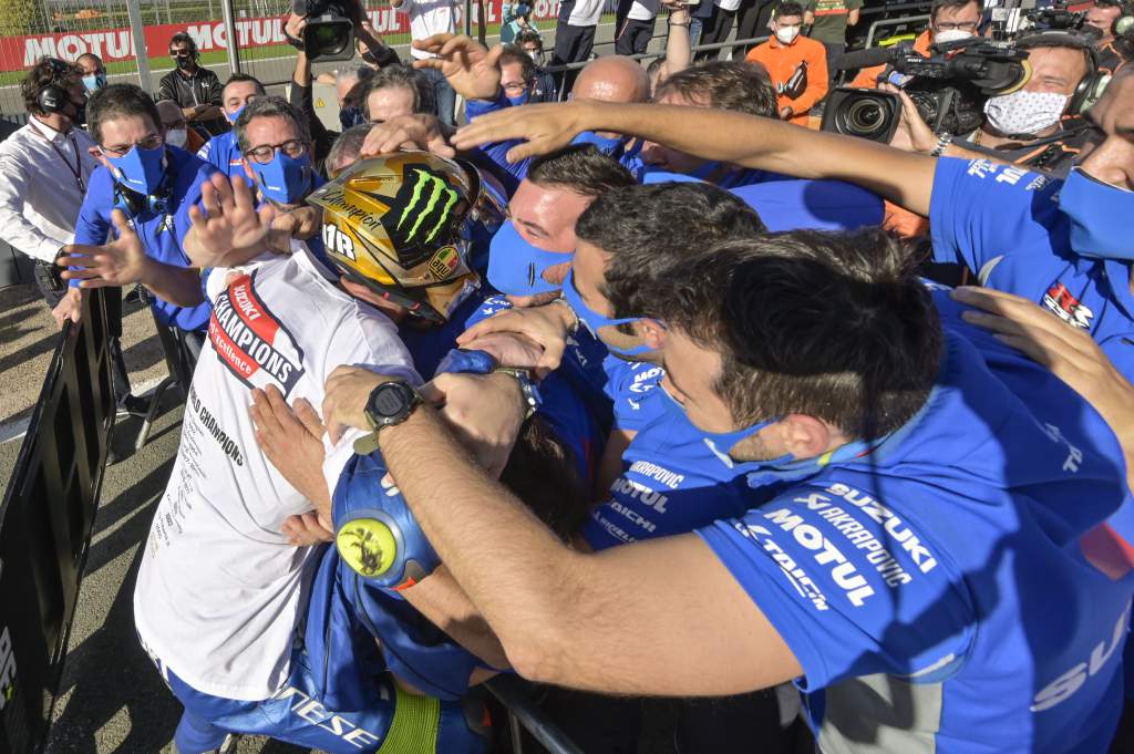 Joan Mir wins 2020 MotoGP title