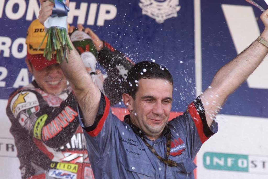 Davide Brivio Haga Podium