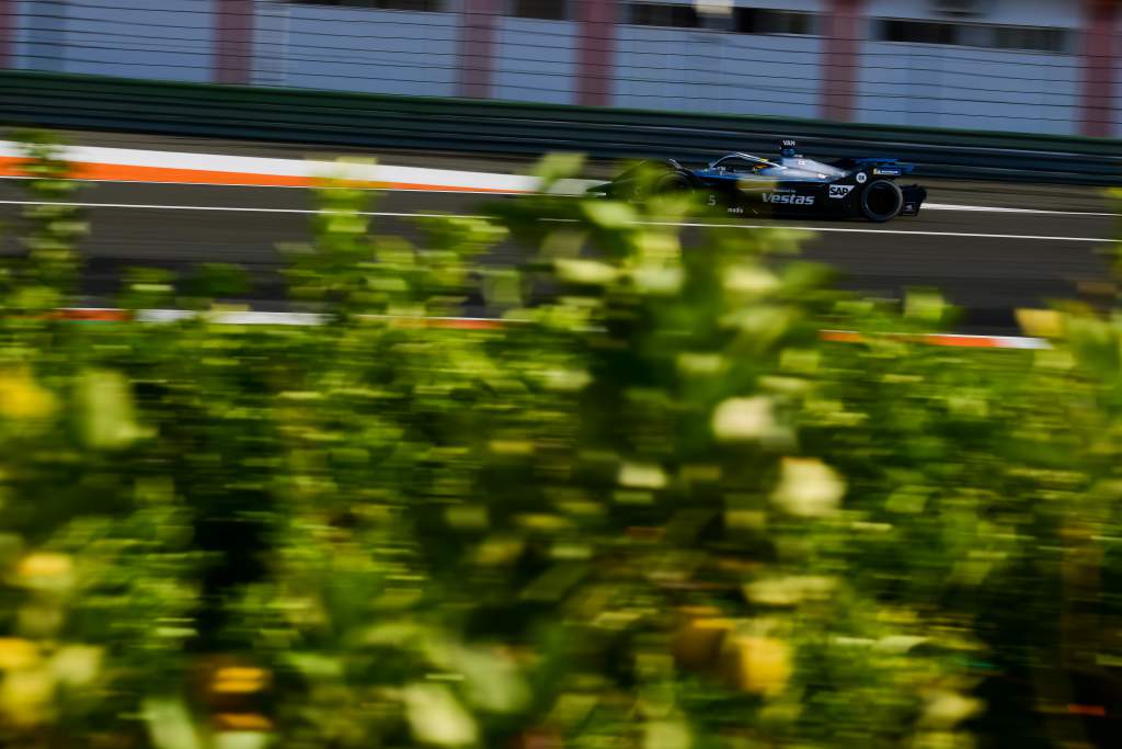 Stoffel Vandoorne Mercedes Valencia Formula E test 2020