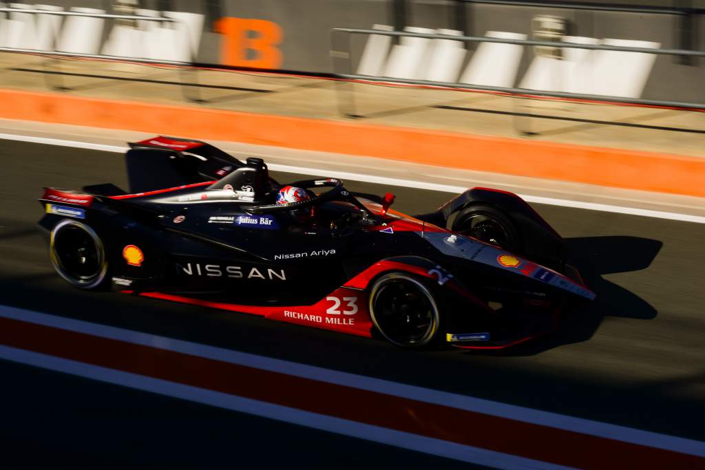 Sebastien Buemi Nissan Formula E testing