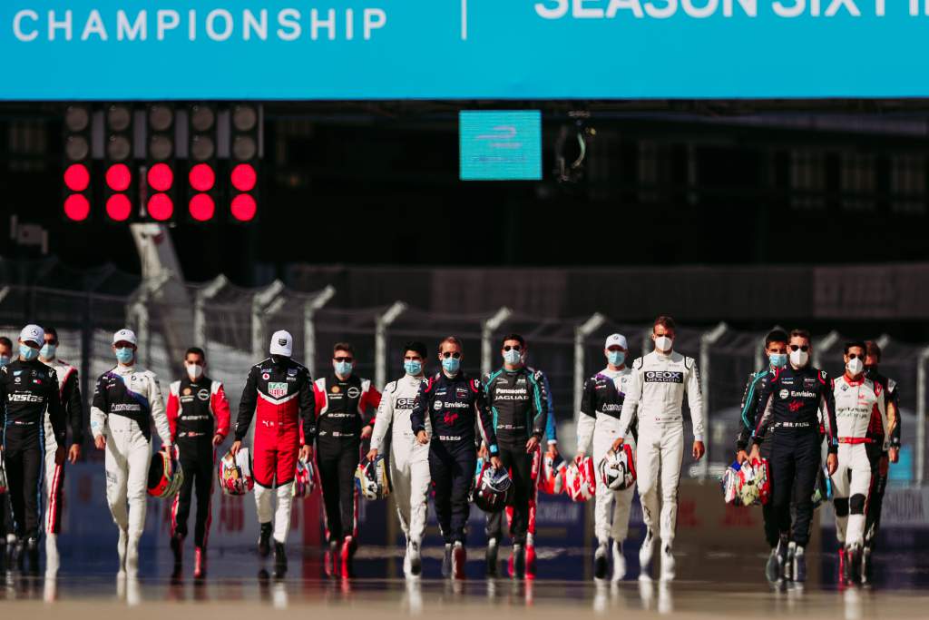 Formula E drivers