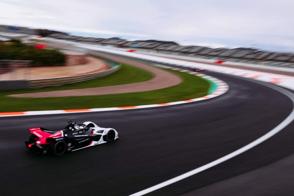 Andre Lotterer Porsche Valencia Formula E test 2020