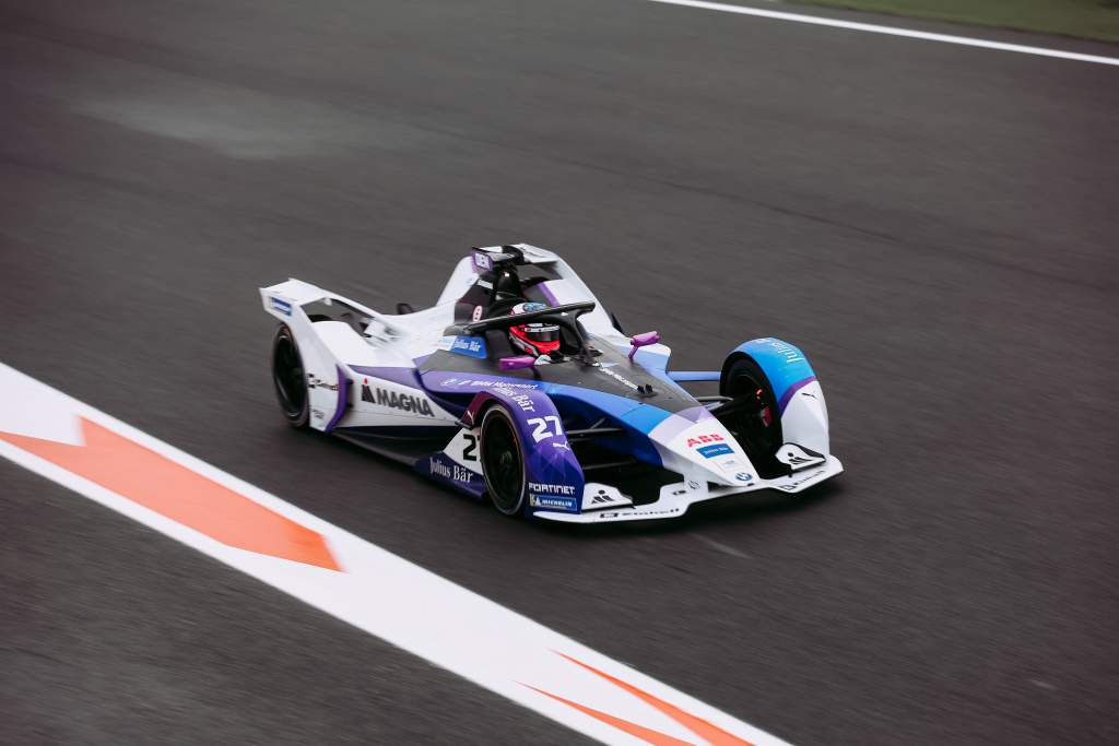 Jake Dennis BMW Valencia Formula E test 2020