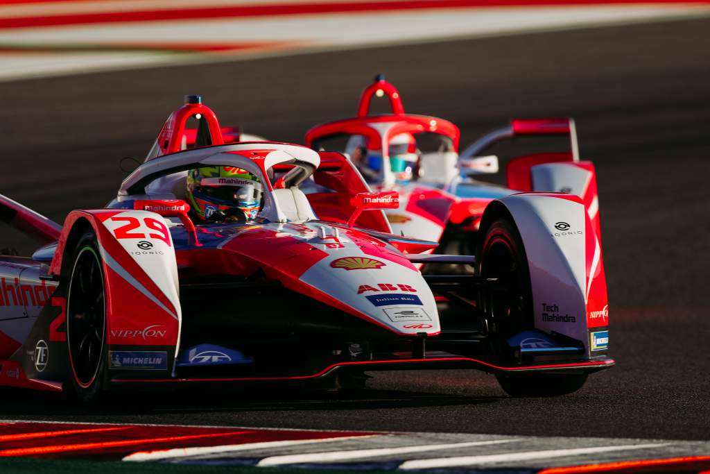 Alex Lynn Mahindra Valencia Formula E test 2020