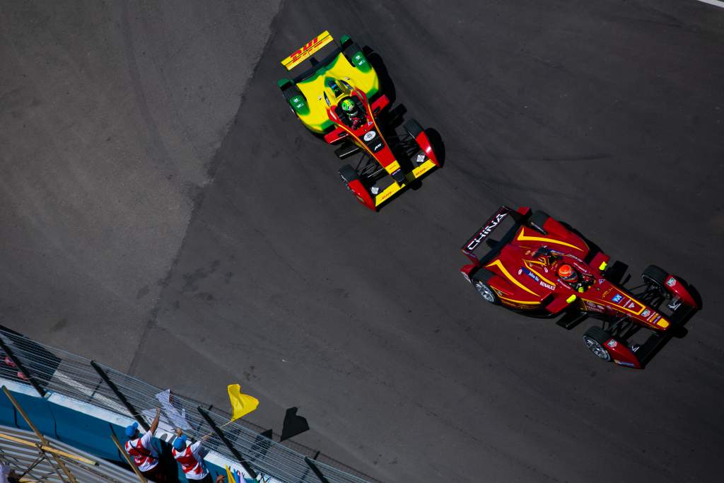 Nelson Piquet Jr Lucas di Grassi Formula E 2014