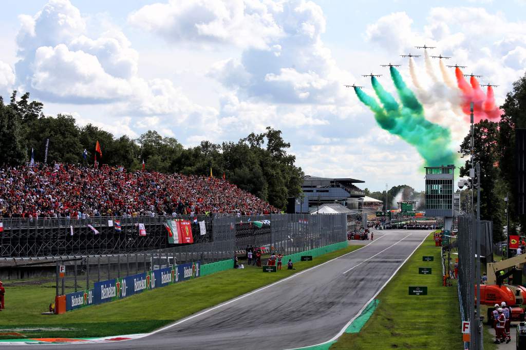 Motor Racing Formula One World Championship Italian Grand Prix Race Day Monza, Italy