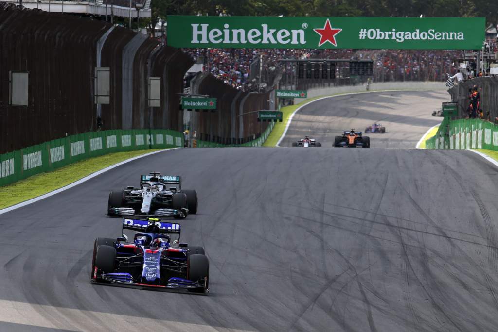 Pierre Gasly Toro Rosso Brazilian Grand Prix 2019 Interlagos