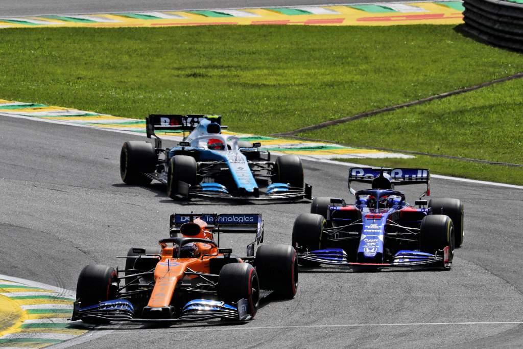 Motor Racing Formula One World Championship Brazilian Grand Prix Race Day Sao Paulo, Brazil