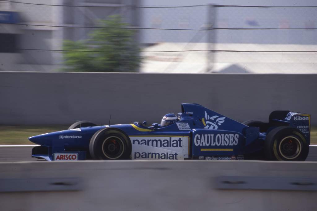 Olivier Panis Ligier Spanish Grand Prix 1996 Barcelona