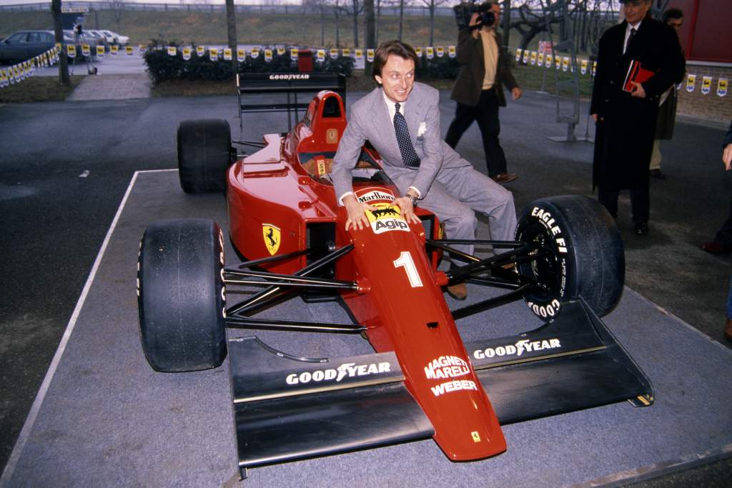 Luca di Montezemolo Ferrari F1 1990